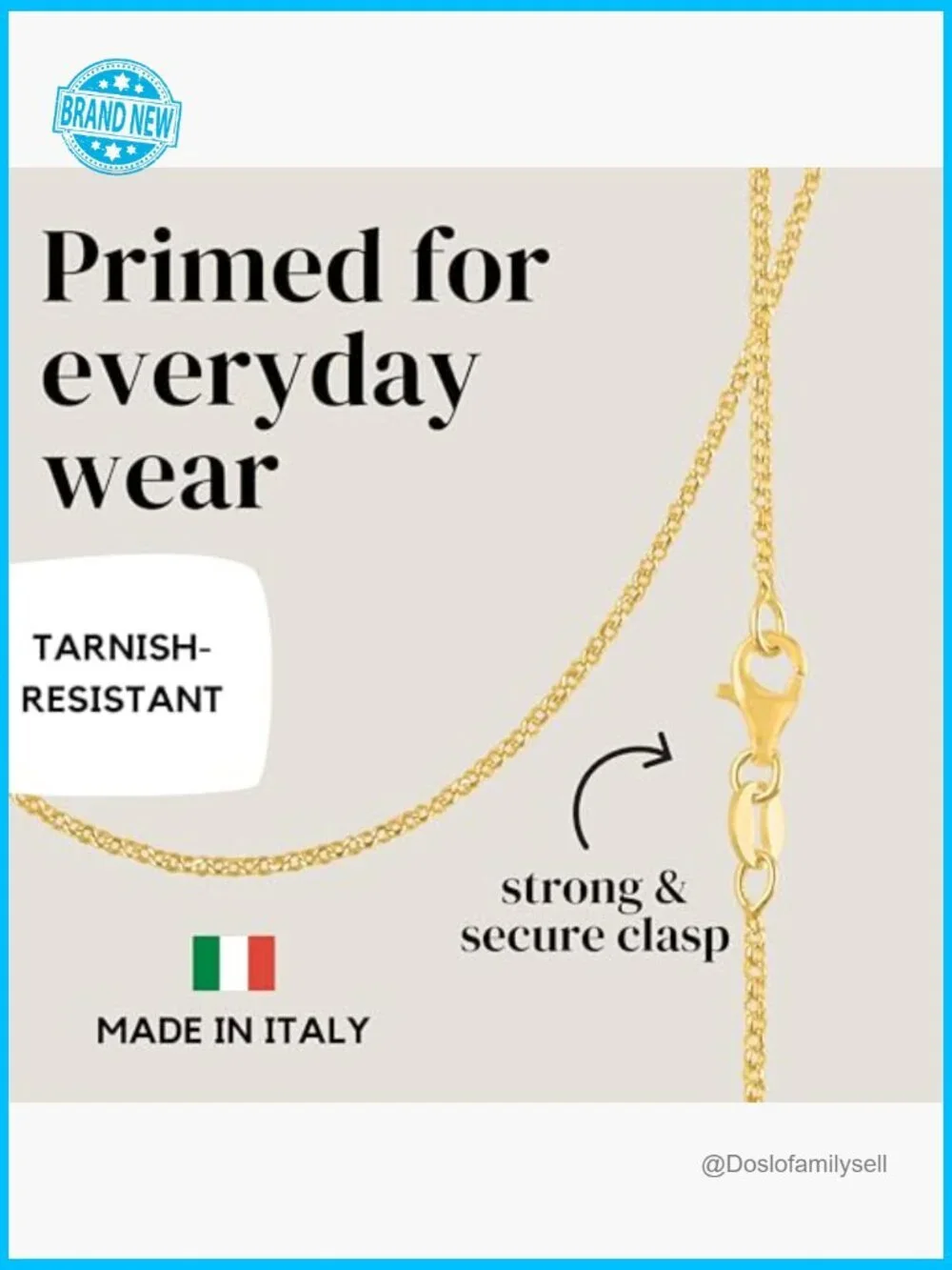 Thin Dainty Gold Plated Sterling Silver Chain Necklace Elegant Minimal Everyday